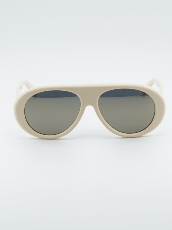 Celine CL40300U APRES SKI CAPSULE 25C Sunglasses Ivory Aviator Frame main image 6